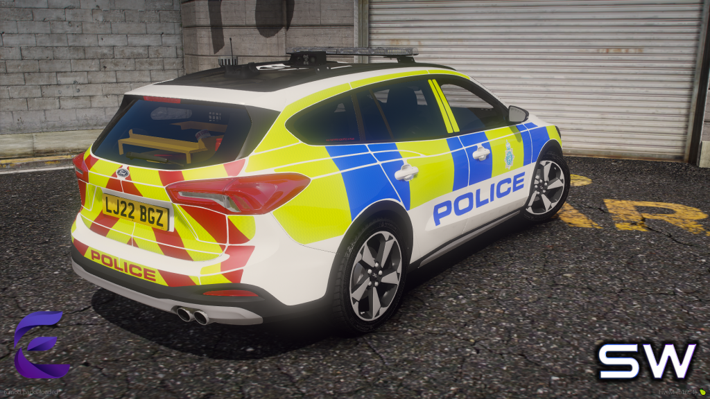 2022 Ford Focus Active Estate - Sussex Police - Exceed Developments