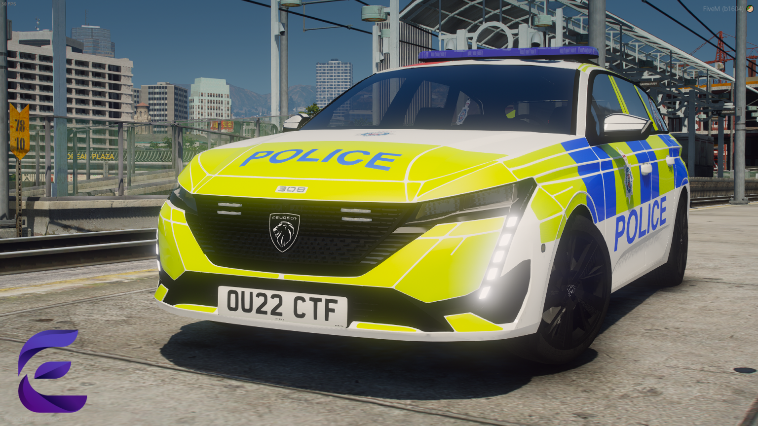 2022 Peugeot 308 - British Transport Police - Exceed Developments