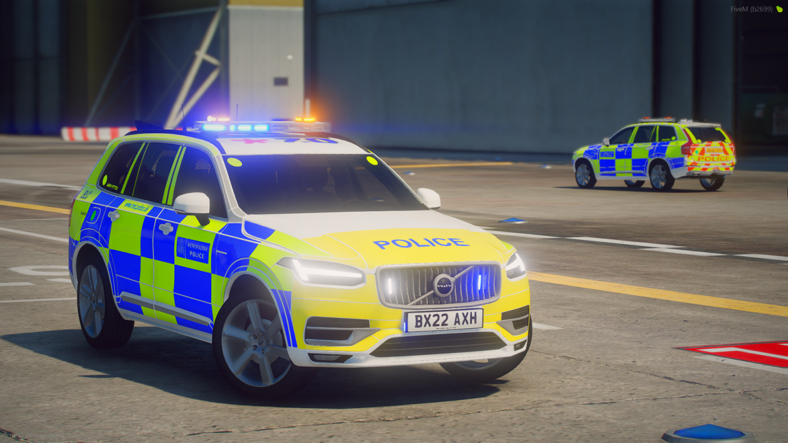 Metropolitan Police Volvo XC90 ARV Pack [Ticket Only] - Exceed Developments