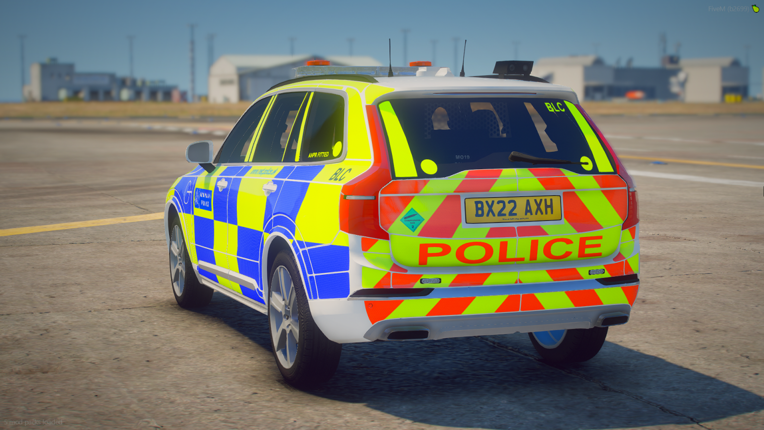 Metropolitan Police Volvo XC90 ARV Pack [Ticket Only] - Exceed Developments